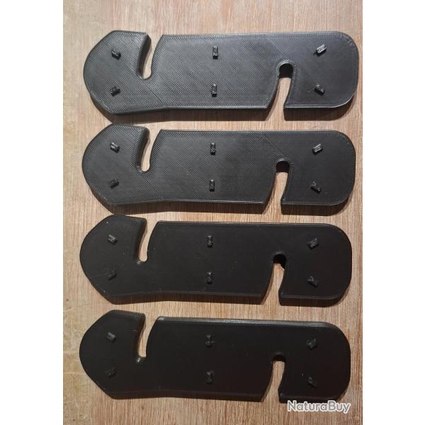 Lot de 4 Intercalaires (spacer) pour ch�ssis MDT Oryx/XRS
