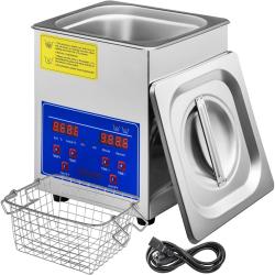 NETTOYEUR ULTRASONS 2L | Sp&eacute;cial Nettoyage Douilles & Rechargement | Inox Digital