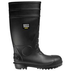 Bottes s&eacute;curit&eacute; Hercules S5 noires PVC embout acier 47