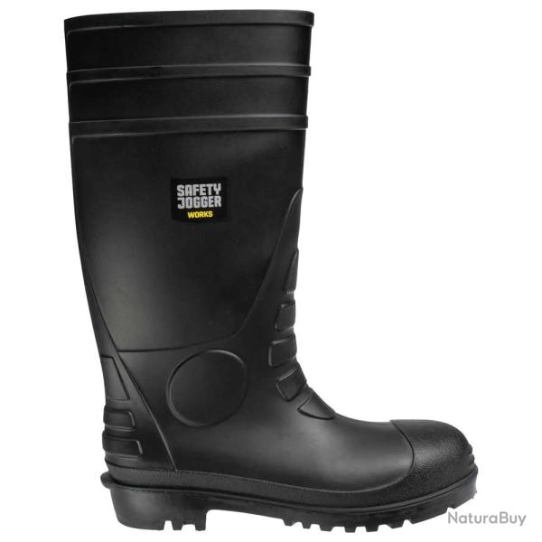 Bottes s�curit� Hercules S5 noires PVC embout acier 46