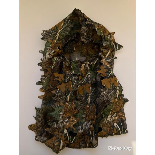 cagoule camouflage 3d for�t
