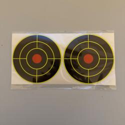 cible r&eacute;active 20 pi&egrave;ces rondes