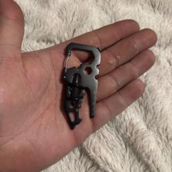 Porte cl&eacute;s black multifonctions