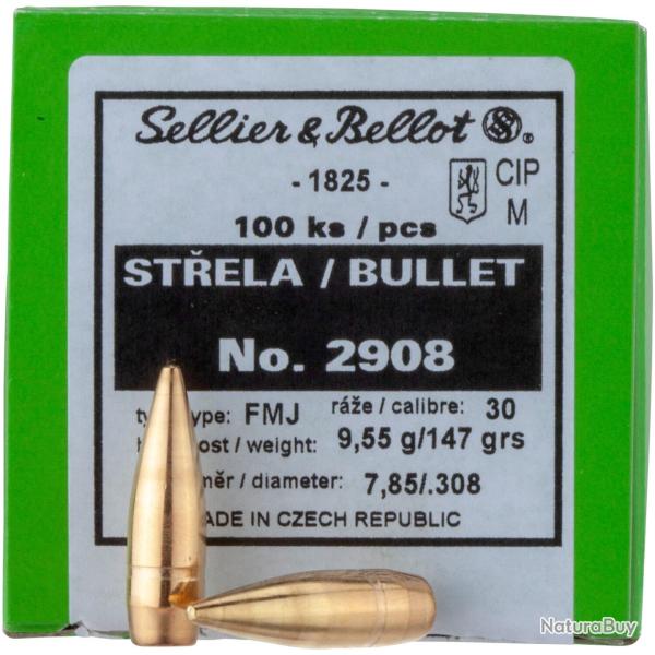 .308 (7,62mm), 147grs. FMJ BT (Calibre: .308 (7,62 mm))