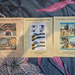 Livres le manufrance du collectionneur tome 1,2 et 3