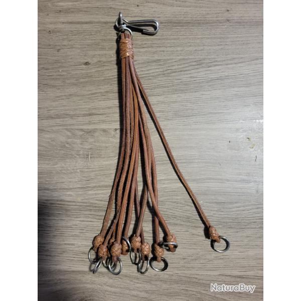 Porte gibier en cuir neuf