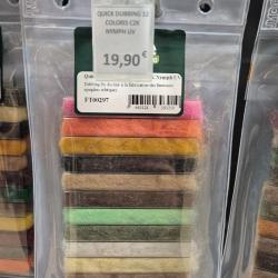 QUICK DUBBING 12 COLORIS CZK NYMPH UV - JMC
