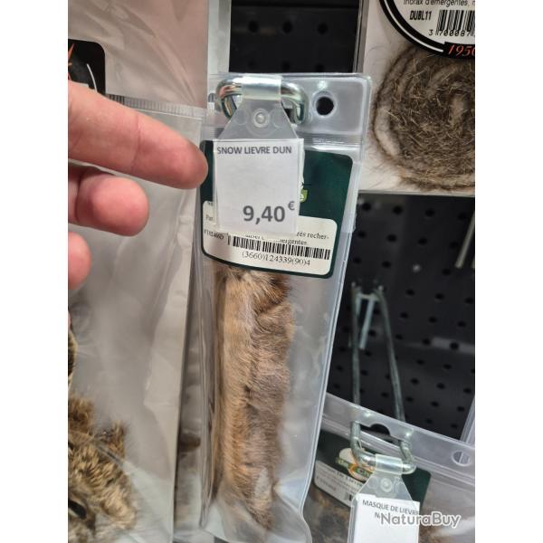 SNOW LIEVRE DUN - JMC - PATTE DE LIEVRE