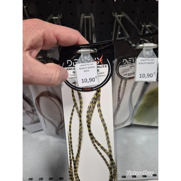 LANCETTE TOP QUALITE GRIZZLY OLIVE - DEVAUX