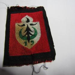 Insigne / patch en tissus 19 &egrave;me RI AFN origine