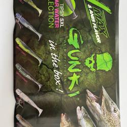 Leurres souples Gunki Tipsy SXL