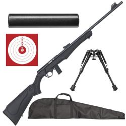 Carabine Rossi 8122 cal.22LR + cibles + mds + bipied + fourreau