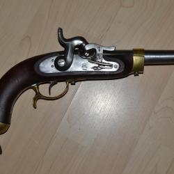 pistolet &agrave; percussion allemand kavalerie M 1851 marquages r&eacute;giment Ulhan guerre 1870