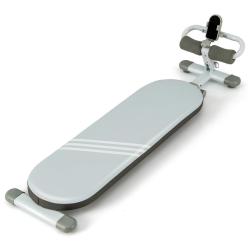 Banc de musculation pliable multipoids 120-137 x 34 x 34 cm confort optimal design moderne en cuir