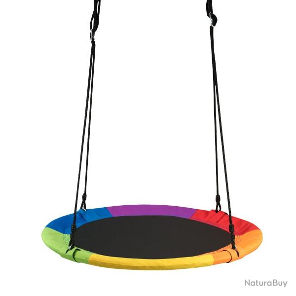 Balan�oire nid d'oiseau diam�tre 100 cm r�glable 100-160 cm pratique et solide en tissu color� 20_0