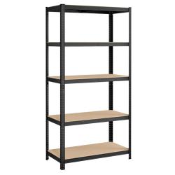 &Eacute;tag&egrave;re charge lourde m&eacute;tallique 200 x 100 x 50 cm 5 niveaux charge totale 875 kg (175 kg/niveau) &eacute;