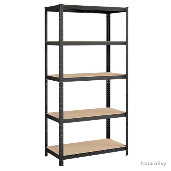 �tag�re charge lourde m�tallique 200 x 100 x 50 cm 5 niveaux charge totale 875 kg (175 kg/niveau) �