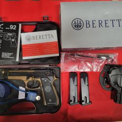 PISTOLET BERETTA 92FS BRONZE EDITION 9MM PARA