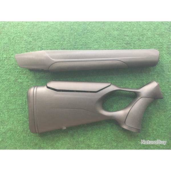 Kit crosse thumbhole (trou de pouce) pour Browning BAR et Maral 4X composite Noir avec busc