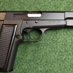 Pistolet BROWNING GP35 - Gendarmerie Belge - Cal. 9x19 - Pr&eacute;paration TAR - Reconditionn&eacute; (Occasion)