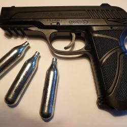 Pistolet Gamo PT-85 Noir CO2 - cal.4.5mm 16cps - Blow-back