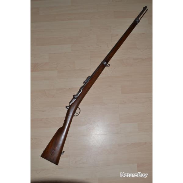 fusil d'infanterie chassepot � aiguille tout au num�ro canon miroir tr�s beau marquages