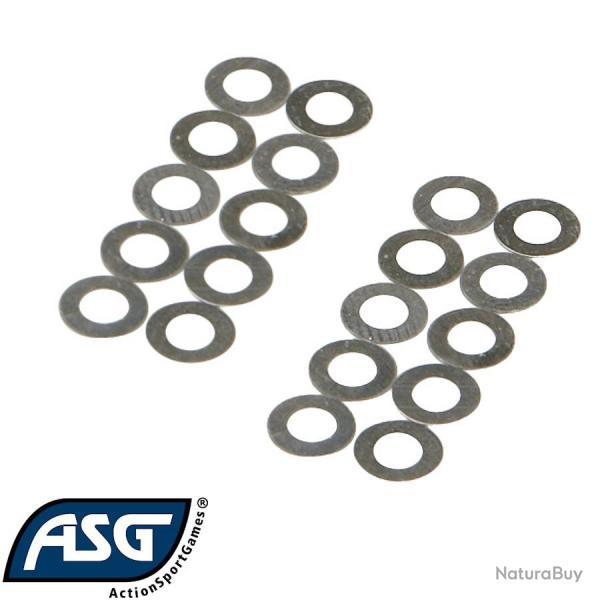 Shim set, 10 pcs. 0,10mm, 10 pcs. 0,2mm