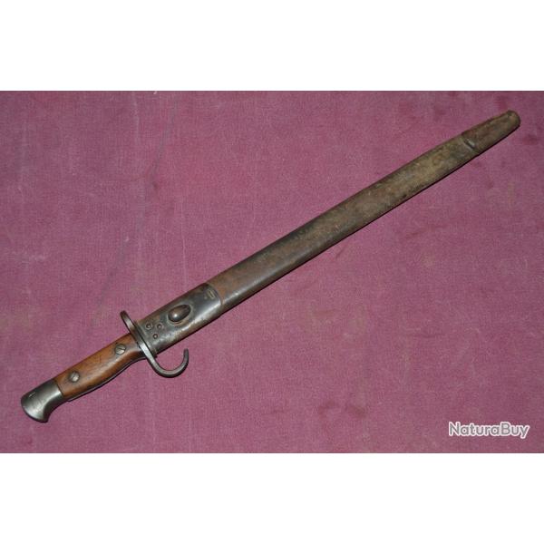 baionnette anglaise 1er type � quillon guerre 14-18 argonne marne tommy poilu