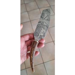 Couteau Spitfire pilote unique ww2