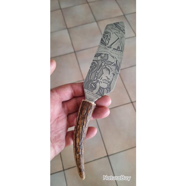 Couteau Spitfire pilote unique ww2