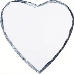 Coeur en pierre personnalisable par sublimation