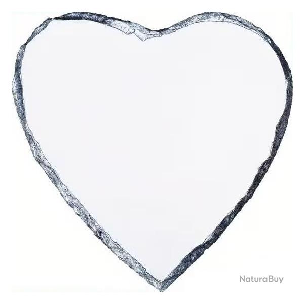 Coeur en pierre personnalisable par sublimation