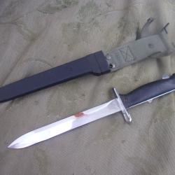 Baionnette FAMAS de parade/c&eacute;r&eacute;monie grav&eacute;e "G&eacute;n&eacute;ral Gautier"