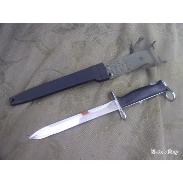 Baionnette FAMAS de parade/c�r�monie grav�e "G�n�ral Gautier"