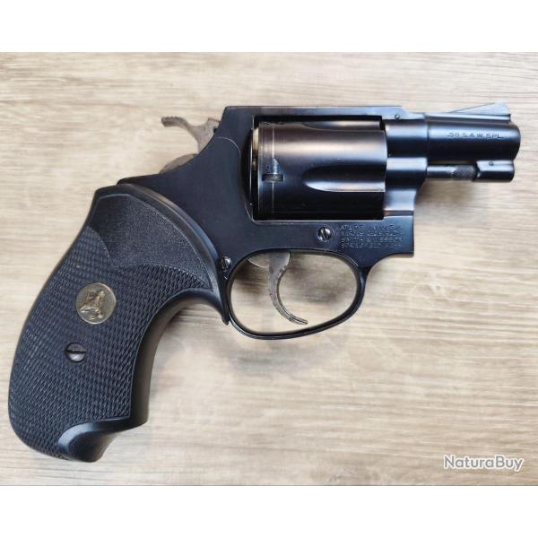 Revolver SMITH & WESSON mod. 36 - Cal .38 sp�cial - 2" + �tui cuir (Occasion)