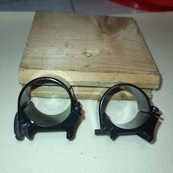 PAIRE DE COLLIERS WEAVER USA  EN 1,023 POUCE  soit 26 mm - INCOMPLET