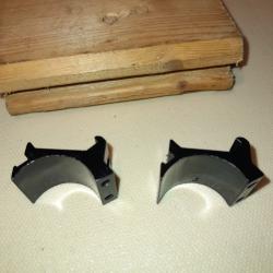 2 BAS DE COLLIERS WEAVER USA  EN 1 POUCE POUR RAIL DE 21 MM