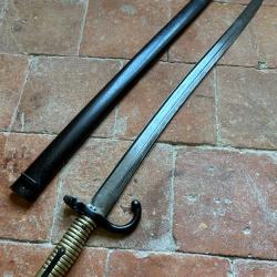 Ba&iuml;onnette fran&ccedil;aise Chassepot 1866 - Guerre de 1870