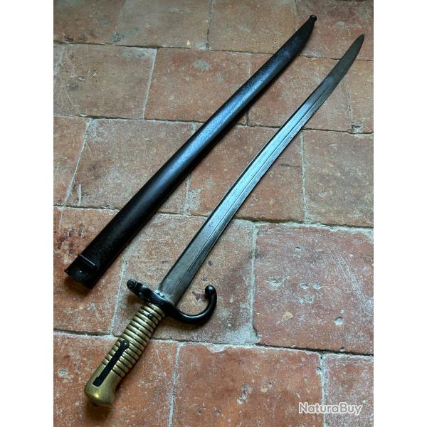 Ba�onnette fran�aise Chassepot 1866 - Guerre de 1870