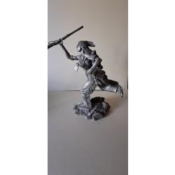 Statut am&eacute;rindienne en &eacute;tain