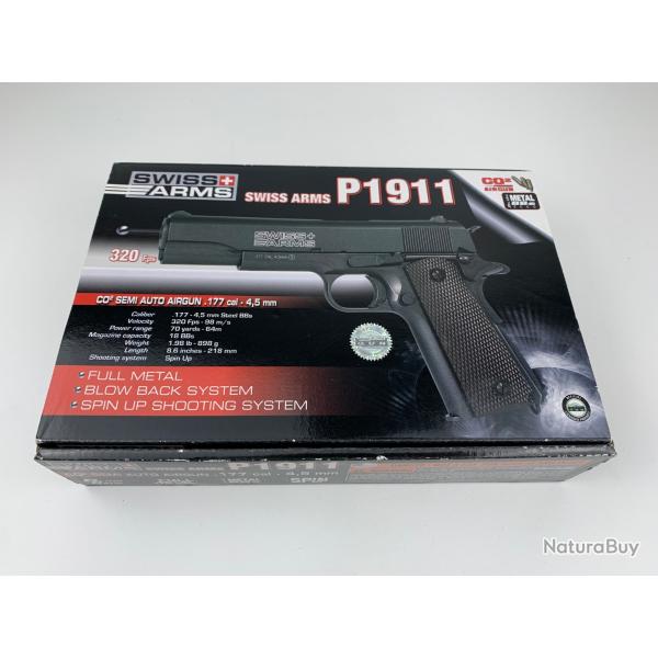 Colt 1911 swiss arms 4,5mm co2