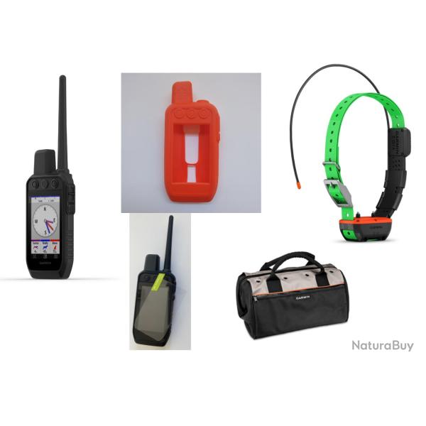 Garmin pack Alpha 200 Plus TT25 + coque + verre tremp� + sac