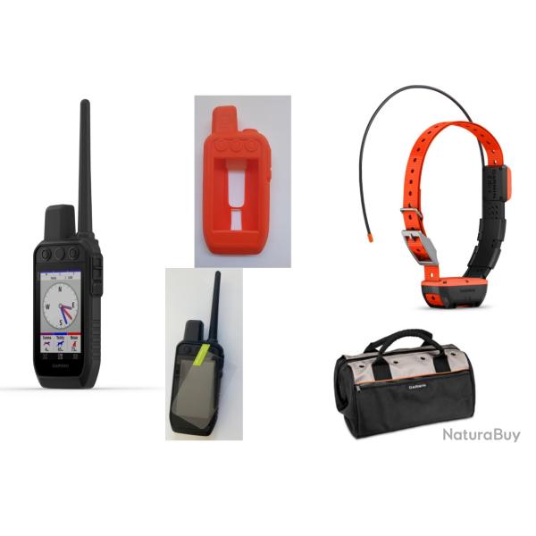 Garmin pack Alpha 200 Plus T20 + coque + verre tremp� + sac