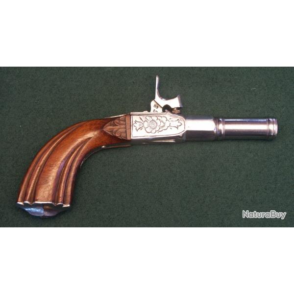 Pistolet Fran�ais chrom� � percussion (A616)