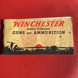 Catalogue des produits Winchester 60 pages 1933 printed USA