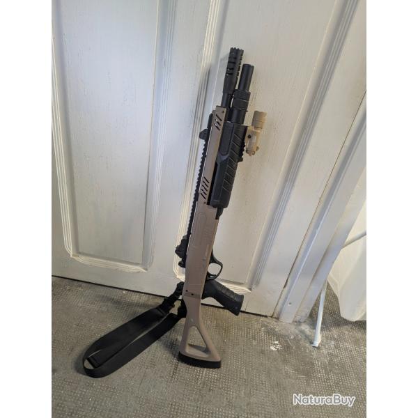 Fusil � pompe Airsoft BO Manufacture Fabarm STF12 Desert - bon �tat