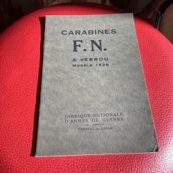 Catalogue collector sur les carabines FN &agrave; verrou mod&egrave;le 1926