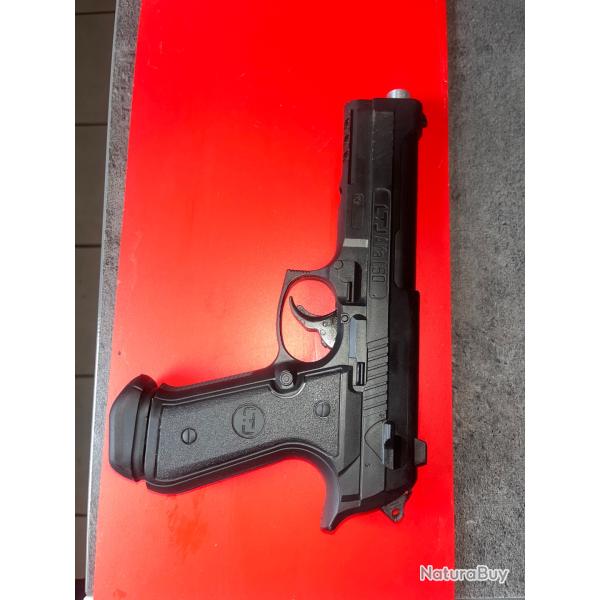 Pistolet de d�fense LTL Alfa 1.50 (18 joule) + 5 cartouche CO2 + bo�te de bille cal. 50 fluorescent.