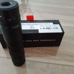 Silencieux carabine &agrave; plomb ou PCP filetage 1/2