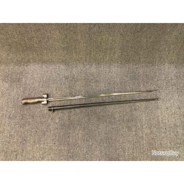 ba�onnette Lebel Avec fourreau au num�ro, bel �tat